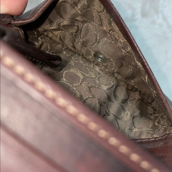 Vintage Coach Leather Small Wallet - Picture 12 of 16